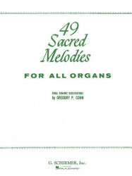 49 Sacred Melodies For All Organs (noty na varhany)