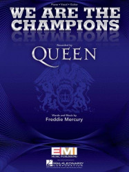 Queen: We Are the Champions (noty na klavír, zpěv, akordy)