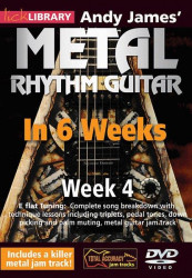 Andy James' Metal Rhythm Guitar In 6 Weeks - 4 (video škola hry na kytaru)