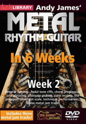 Andy James' Metal Rhythm Guitar In 6 Weeks - 2 (video škola hry na kytaru)