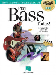 Play Bass Today! Level 1+2 - Beginner's Pack (noty, tabulatury na baskytaru) (+audio+video)