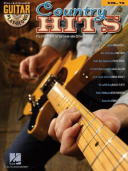 Guitar Play-Along 76: Country Hits (noty, tabulatury na kytaru) (+audio)