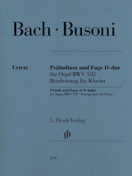 J.S. Bach: Prelude And Fugue D Major BWV 998 (noty na klavír)