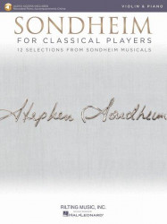 Sondheim For Classical Players (noty na housle, klavír) (+audio)