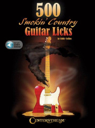 500 Smokin' Country Guitar Licks (tabulatury na kytaru) (+audio)