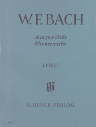 Wilhelm Friedemann Bach: Selected Piano Works (noty na klavír)