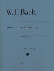 Wilhelm Friedemann Bach: 12 Polonaisen (noty na klavír)