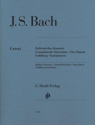 J.S. Bach: Italian Concerto French Overture (noty na klavír)