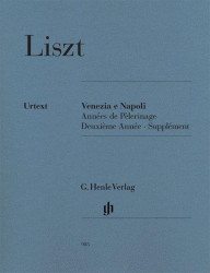 Franz Liszt: Venezia e Napoli (noty na klavír)