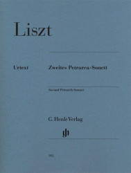 Franz Liszt: Second Petrarch Sonnet No.104 (noty na klavír)