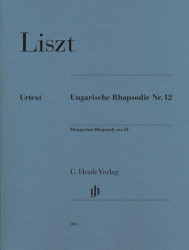 Franz Liszt: Hungarian Rhapsody No.12 (noty na klavír)