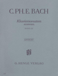 C.P.E. Bach: Sonaten 3 (Auswahl) (noty na klavír)