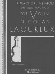 Nicolas Laoureux: Practical Method - Part 1 (Supplement) (noty na housle)