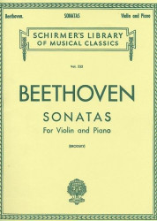 Ludwig van Beethoven: Sonatas For Violin And Piano (noty na housle)