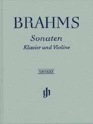 Johannes Brahms: Sonatas for Piano and Violin (Hardcover) (noty na housle, klavír)