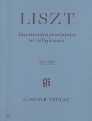Franz Liszt: Harmonies Poétiques et Religieuses (noty na klavír)