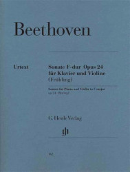 Beethoven: Spring Sonata In F major Op.24 (noty na housle, klavír)