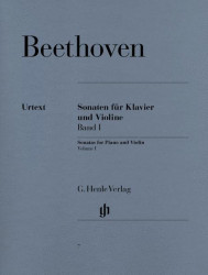 Beethoven: Sonatas For Violin And Piano Volume 1 (noty na housle, klavír)