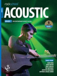 Rockschool Acoustic Guitar Grade 7 - 2019 (noty, tabulatury na kytaru) (+audio)