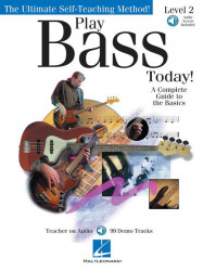 Play Bass Today! Level 2 (noty, tabulatury na baskytaru) (+audio)