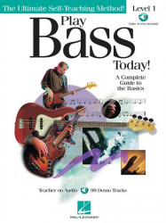 Play Bass Today! Level 1 (noty, tabulatury na baskytaru) (+audio)