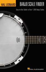 Hal Leonard Banjo Scale Finder - A5 Edition (stupnice na banjo)
