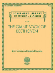 Giant Book of Beethoven (noty na klavír)