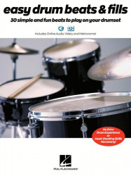 Easy Drum Beats & Fills (noty na bicí) (+audio & video)