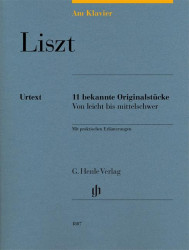 Franz Liszt: 11 bekannte Originalstücke - Am Klavier (noty na klavír)