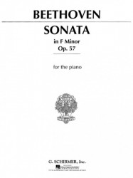 Beethoven: Piano Sonata In F Minor Op.57 'Appassionata' (noty na klavír)