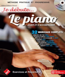 Héléne Philippe-Gérard: Je Débute...le Piano (noty na klavír) (+CD)
