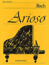 Johann Sebastian Bach: Arioso (noty na snadný klavír)