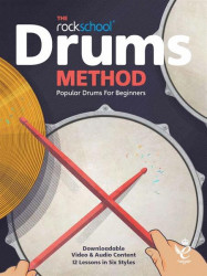 Rockschool Drums Method (noty na bicí) (+audio/video)