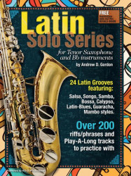 Latin Solo Series for Tenor Sax (noty na tenorsaxofon) (+audio)