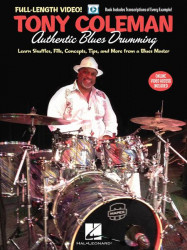 Tony Coleman: Authentic Blues Drumming (noty na bicí) (+video)
