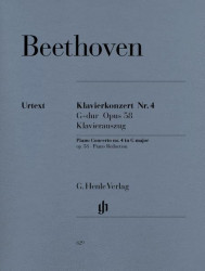 Beethoven: Piano Concerto No. 4 In G Major Op. 58 (noty na čtyřruční klavír)