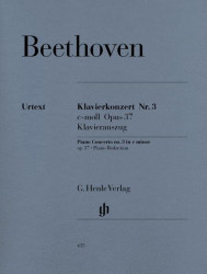 Beethoven: Concerto for Piano and Orchestra no. 3 C minor op. 37 (noty na čtyřruční klavír)