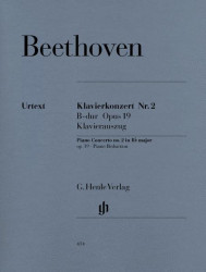 Beethoven: Concerto for Piano and Orchestra F minor Op. 21, No. 2 (noty na čtyřruční klavír)