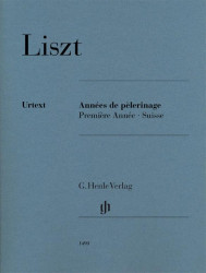Franz Liszt: Années de pélerinage (noty na klavír)