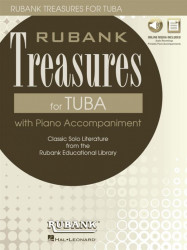 Rubank Treasures for Tuba (noty na tubu, klavír) (+audio)