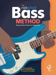 Rockschool Bass Method: Popular Bass Guitar For Beginners (noty na baskytaru) (+audio & video)