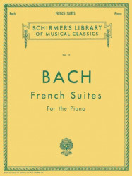 Johann Sebastian Bach: French Suites BWV 812 - 817 (noty na klavír)