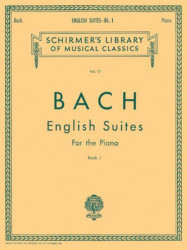 Johann Sebastian Bach: English Suites Book 1 (noty na klavír)