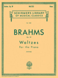 Johannes Brahms: Waltzes Op.39 (noty na klavír)