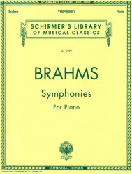 Johannes Brahms: Symphonies (noty na klavír)