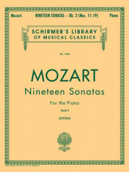 Johannes Brahms: 19 Sonatas For The Piano Book II (noty na klavír)