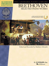 Ludwig van Beethoven: Selected Works For Piano (noty na klavír) (+audio)