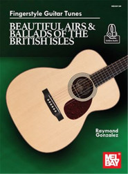 Fingerstyle Guitar Tunes: Beautiful Airs and Ballads of British Isles (noty, tabulatury na kytaru) (+audio)