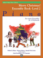 Alfred's Basic Piano Course: Merry Christmas! Ensemble Book, Level 2 (noty na klavír)
