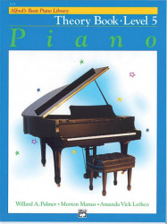 Alfred's Basic Piano Library Theory 5 (noty na klavír)